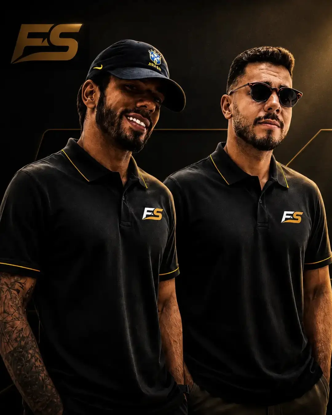 Os irmãos fundadores da Franca Sneakers